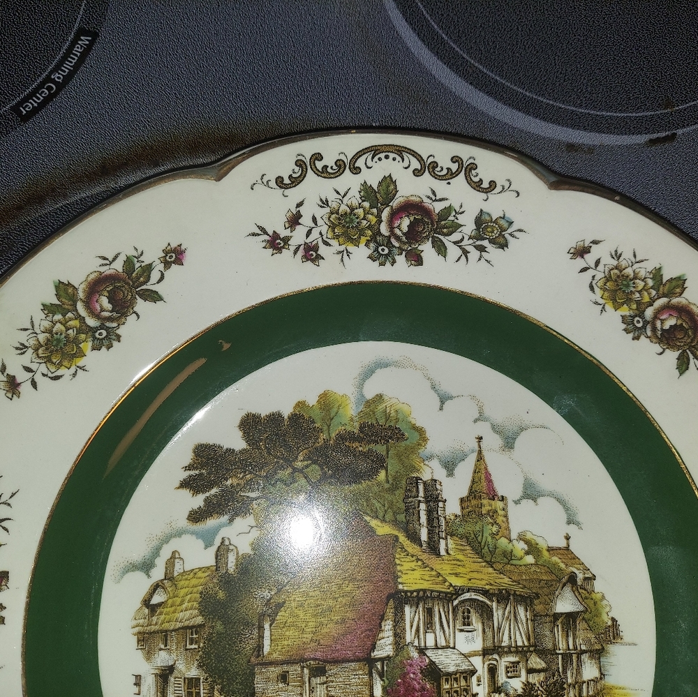 VINTAGE ASCOT PLATE ENGLAND - Picture 5 of 9